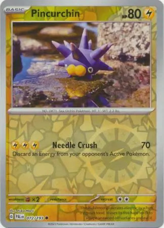 Pincurchin 072/193 (SV02: Paldea Evolved)  - Reverse Holofoil | Good Games Adelaide SA