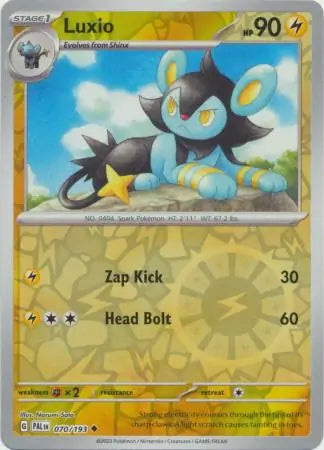 Luxio 070/193 (SV02: Paldea Evolved)  - Reverse Holofoil | Good Games Adelaide SA