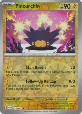 Pincurchin 073/193 (SV02: Paldea Evolved)  - Reverse Holofoil | Good Games Adelaide SA
