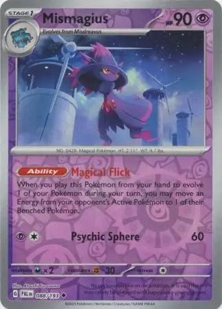 Mismagius 088/193 (SV02: Paldea Evolved)  - Reverse Holofoil | Good Games Adelaide SA
