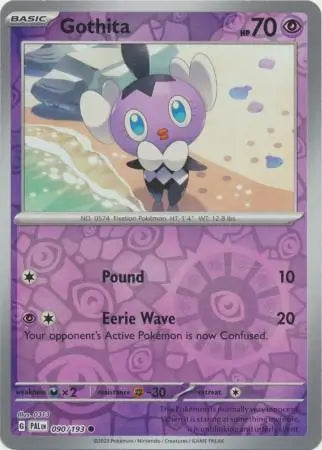 Gothita 090/193 (SV02: Paldea Evolved)  - Reverse Holofoil | Good Games Adelaide SA