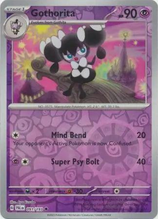Gothorita 091/193 (SV02: Paldea Evolved)  - Reverse Holofoil | Good Games Adelaide SA