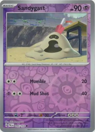 Sandygast 095/193 (SV02: Paldea Evolved)  - Reverse Holofoil | Good Games Adelaide SA