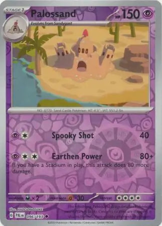 Palossand 096/193 (SV02: Paldea Evolved)  - Reverse Holofoil | Good Games Adelaide SA