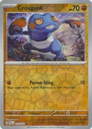 Croagunk 114/193 (SV02: Paldea Evolved)  - Reverse Holofoil | Good Games Adelaide SA
