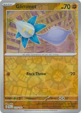 Glimmet 125/193 (SV02: Paldea Evolved)  - Reverse Holofoil | Good Games Adelaide SA
