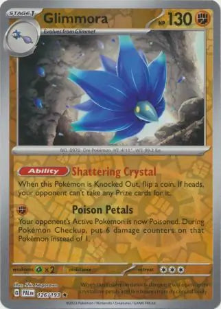 Glimmora 126/193 (SV02: Paldea Evolved)  - Reverse Holofoil | Good Games Adelaide SA
