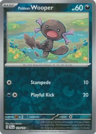 Paldean Wooper 129/193 (SV02: Paldea Evolved)  - Reverse Holofoil | Good Games Adelaide SA