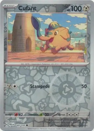 Cufant 149/193 (SV02: Paldea Evolved)  - Reverse Holofoil | Good Games Adelaide SA