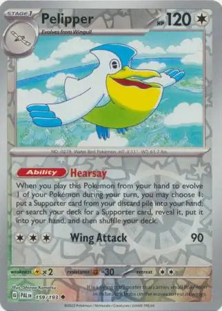 Pelipper 159/193 (SV02: Paldea Evolved)  - Reverse Holofoil | Good Games Adelaide SA