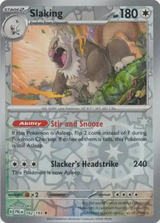 Slaking 162/193 (SV02: Paldea Evolved)  - Reverse Holofoil | Good Games Adelaide SA