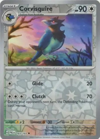 Corvisquire 165/193 (SV02: Paldea Evolved)  - Reverse Holofoil | Good Games Adelaide SA