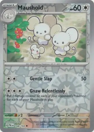 Maushold 168/193 (SV02: Paldea Evolved)  - Reverse Holofoil | Good Games Adelaide SA