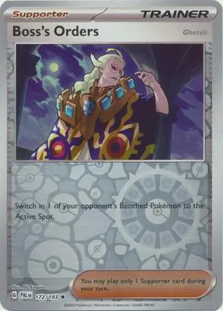 Boss's Orders 172/193 (SV02: Paldea Evolved)  - Reverse Holofoil | Good Games Adelaide SA