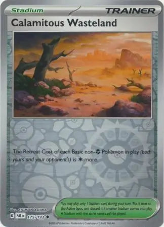 Calamitous Wasteland 175/193 (SV02: Paldea Evolved)  - Reverse Holofoil | Good Games Adelaide SA