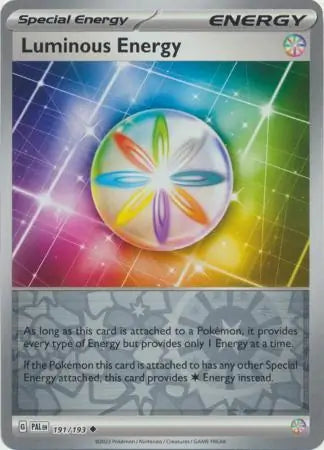 Luminous Energy 191/193 (SV02: Paldea Evolved)  - Reverse Holofoil | Good Games Adelaide SA