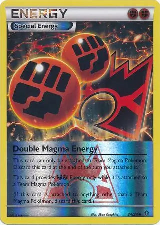 Double Magma Energy 34/34 (Double Crisis)  - Reverse Holofoil | Good Games Adelaide SA