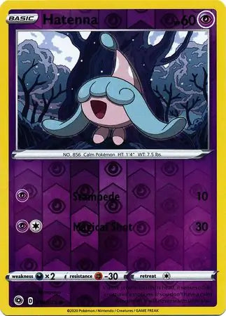 Hatenna 18/73 (Champion's Path)  - Reverse Holofoil | Good Games Adelaide SA
