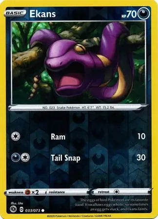 Ekans 33/73 (Champion's Path)  - Reverse Holofoil | Good Games Adelaide SA