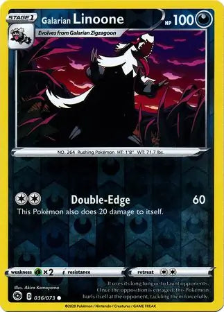 Galarian Linoone 36/73 (Champion's Path)  - Reverse Holofoil | Good Games Adelaide SA