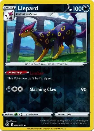 Liepard 40/73 (Champion's Path)  - Reverse Holofoil | Good Games Adelaide SA