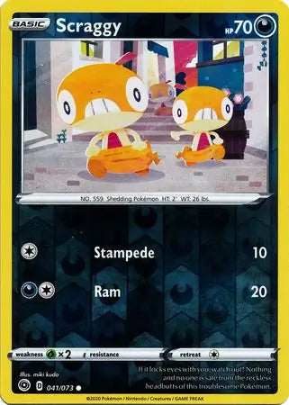 Scraggy 41/73 (Champion's Path)  - Reverse Holofoil | Good Games Adelaide SA