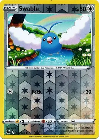 Swablu 48/73 (Champion's Path)  - Reverse Holofoil | Good Games Adelaide SA