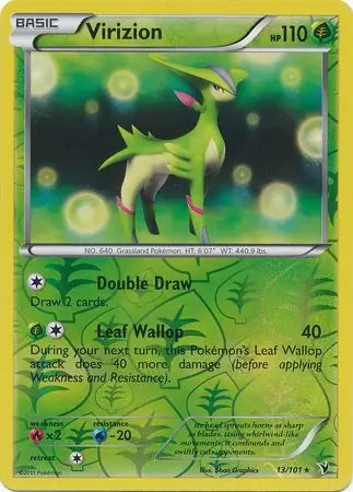 Virizion 13/101 (Noble Victories)  - Reverse Holofoil | Good Games Adelaide SA