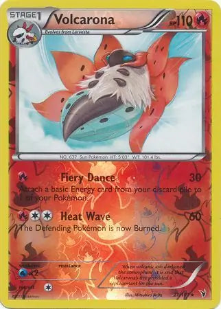 Volcarona 21/101 (Noble Victories)  - Reverse Holofoil | Good Games Adelaide SA