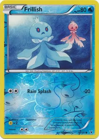 Frillish 30/101 (Noble Victories)  - Reverse Holofoil | Good Games Adelaide SA