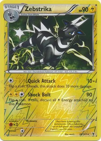 Zebstrika 36/101 (Noble Victories)  - Reverse Holofoil | Good Games Adelaide SA