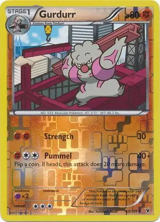 Gurdurr 63/101 (Noble Victories)  - Reverse Holofoil | Good Games Adelaide SA