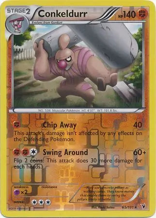 Conkeldurr 65/101 (Noble Victories)  - Reverse Holofoil | Good Games Adelaide SA