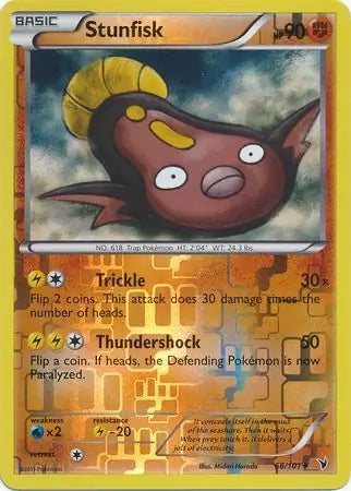 Stunfisk 68/101 (Noble Victories)  - Reverse Holofoil | Good Games Adelaide SA