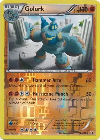 Golurk 72/101 (Noble Victories)  - Reverse Holofoil | Good Games Adelaide SA