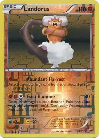 Landorus 74/101 (Noble Victories)  - Reverse Holofoil | Good Games Adelaide SA