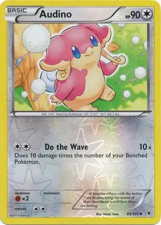Audino 85/101 (Noble Victories)  - Reverse Holofoil | Good Games Adelaide SA