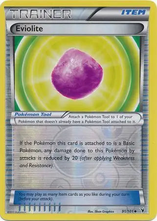 Eviolite 91/101 (Noble Victories)  - Reverse Holofoil | Good Games Adelaide SA