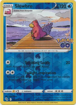 Slowbro 020/078 (Pokemon GO)  - Reverse Holofoil | Good Games Adelaide SA
