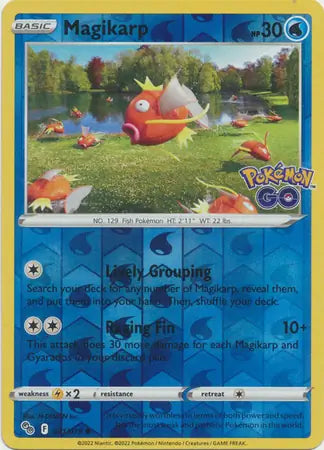 Magikarp 021/078 (Pokemon GO)  - Reverse Holofoil | Good Games Adelaide SA