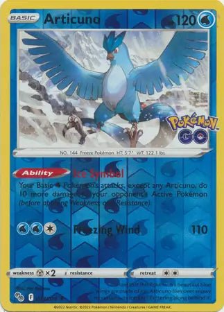 Articuno 024/078 (Pokemon GO)  - Reverse Holofoil | Good Games Adelaide SA