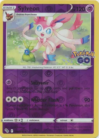 Sylveon 035/078 (Pokemon GO)  - Reverse Holofoil | Good Games Adelaide SA
