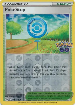 PokeStop 068/078 (Pokemon GO)  - Reverse Holofoil | Good Games Adelaide SA