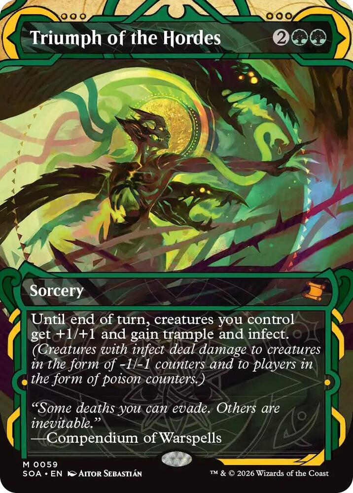 Triumph of the Hordes 59 (Secrets of Strixhaven: Mystical Archive)  - Foil | Good Games Adelaide SA