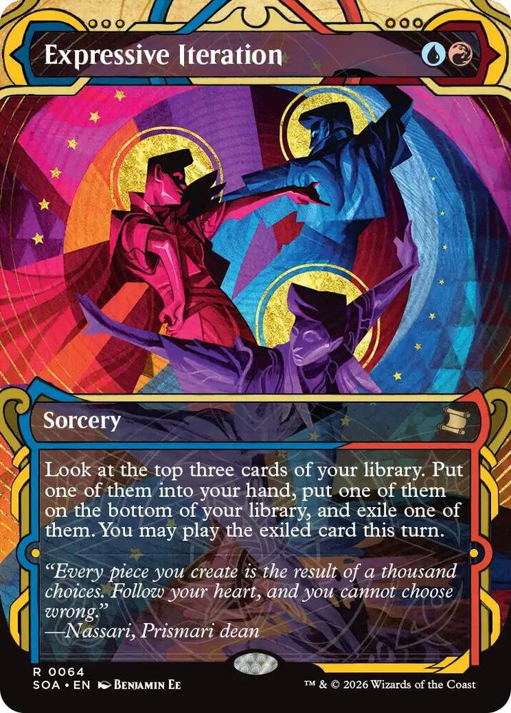 Expressive Iteration 64 (Secrets of Strixhaven: Mystical Archive)  - Foil | Good Games Adelaide SA
