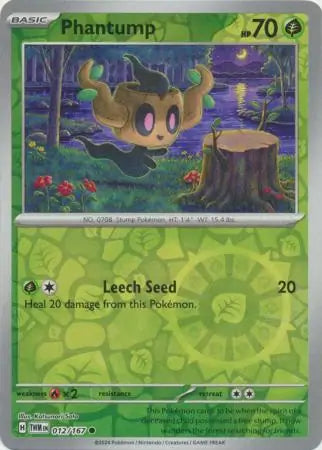 Phantump 012/167 (SV06: Twilight Masquerade)  - Reverse Holofoil | Good Games Adelaide SA