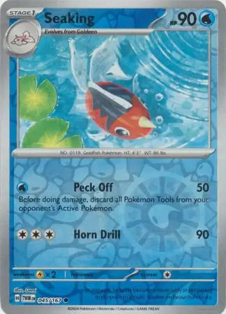 Seaking 045/167 (SV06: Twilight Masquerade)  - Reverse Holofoil | Good Games Adelaide SA