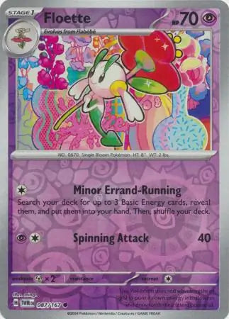 Floette 087/167 (SV06: Twilight Masquerade)  - Reverse Holofoil | Good Games Adelaide SA