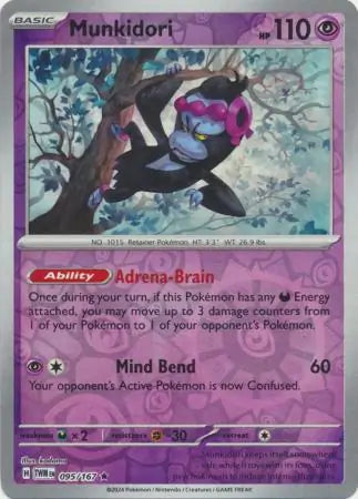 Munkidori 095/167 (SV06: Twilight Masquerade)  - Reverse Holofoil | Good Games Adelaide SA