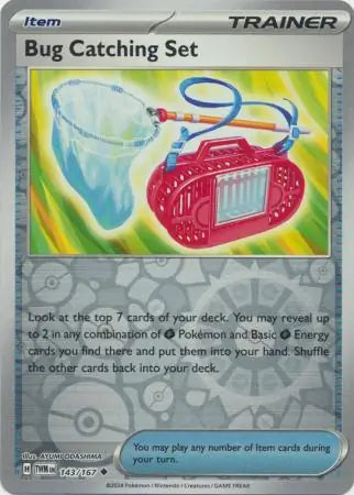 Bug Catching Set 143/167 (SV06: Twilight Masquerade)  - Reverse Holofoil | Good Games Adelaide SA